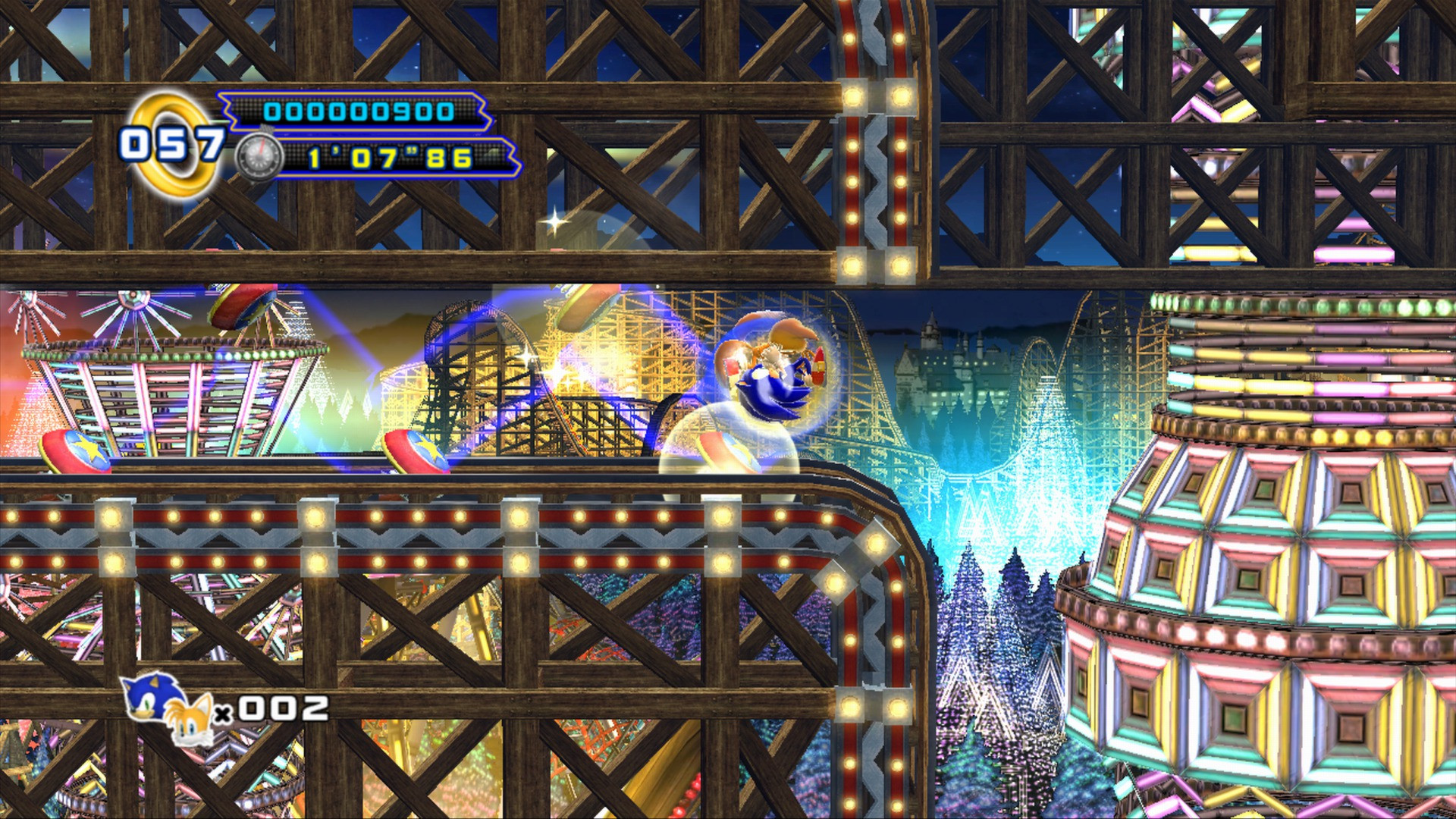 Sonic the Hedgehog game screen